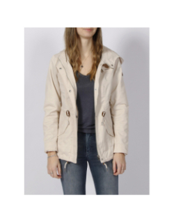 Veste parka lorca beige femme - Only