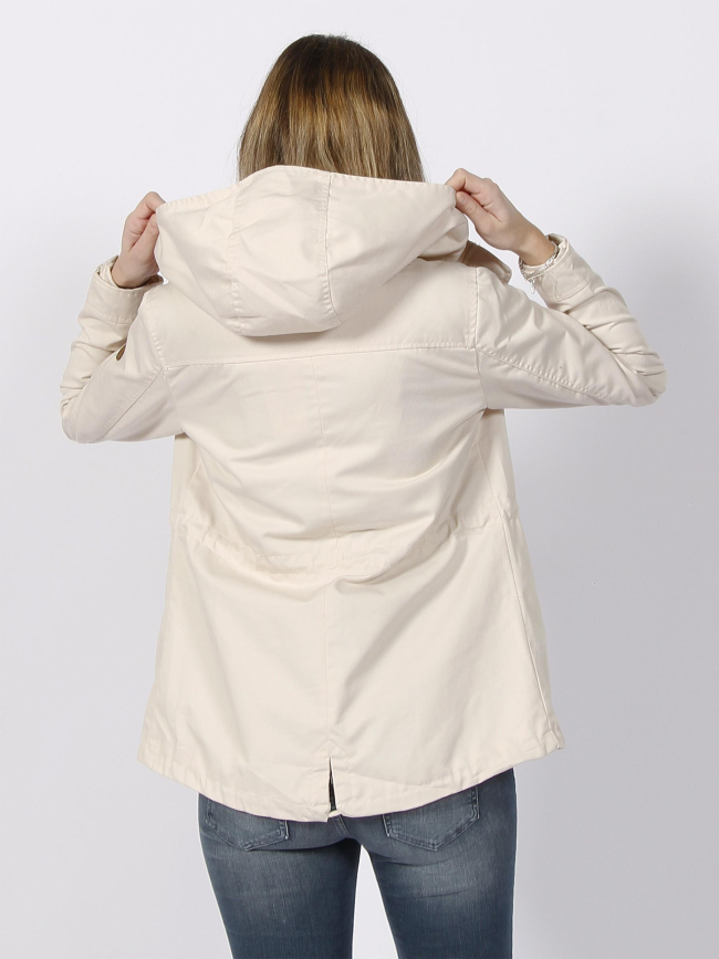 Veste parka lorca beige femme - Only