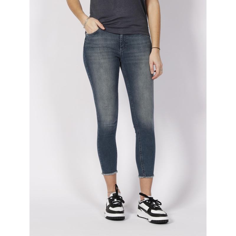 Jean skinny blush delavé bleu femme - Only