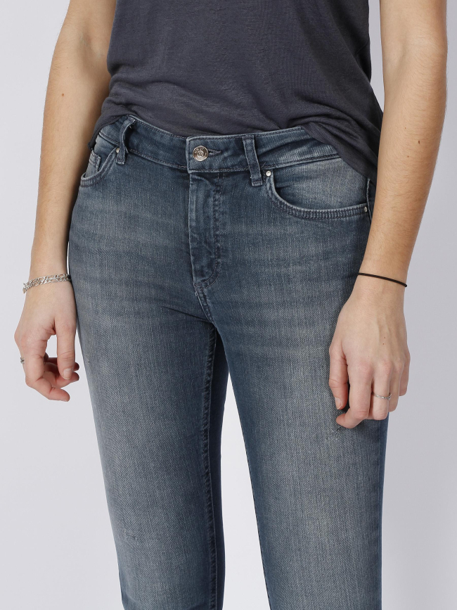 Jean skinny blush delavé bleu femme - Only