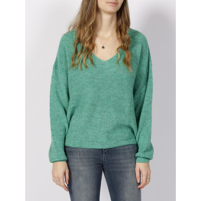 Pull laine mag vert femme - Teddy Smith