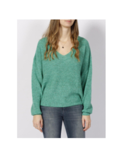 Pull laine mag vert femme - Teddy Smith