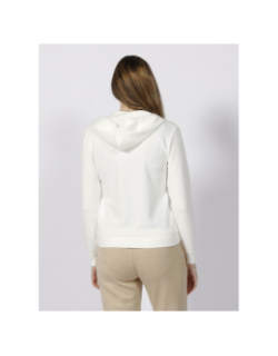 Sweat zippé à capuche dorkay blanc femme - Sun Valley