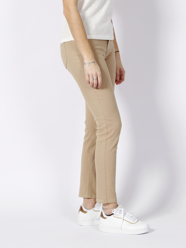 Jean slim petra beige femme - Morgan