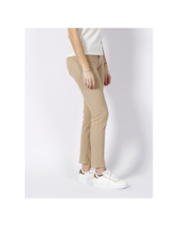 Jean slim petra beige femme - Morgan