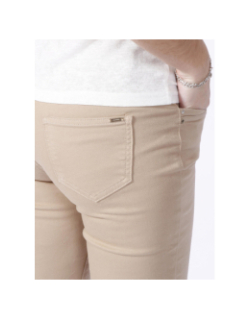 Jean slim petra beige femme - Morgan