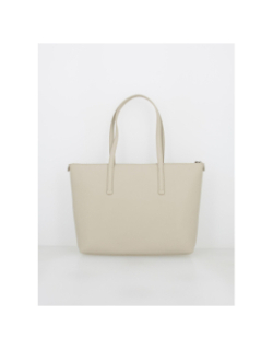 Sac cabas must shopper beige femme - Calvin Klein