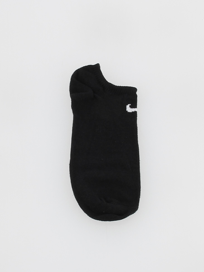 Pack 3 paires de chaussettes invisible noir - Nike