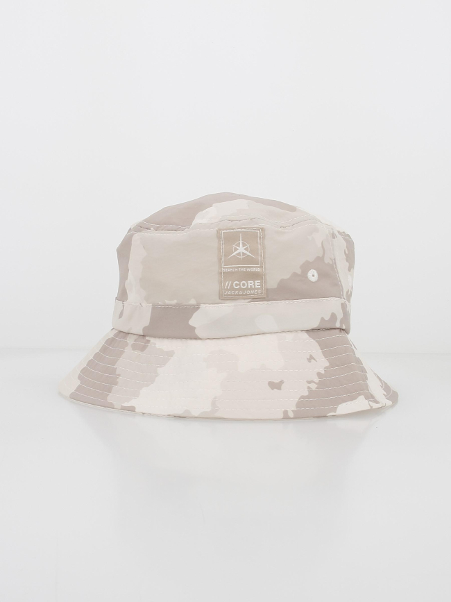 Bob camouflage noma bucket beige homme - Jack & Jones