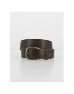 Ceinture en cuir paul castelrock marron homme - Jack & Jones