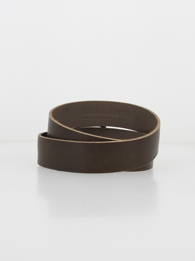 Ceinture en cuir paul castelrock marron homme - Jack & Jones