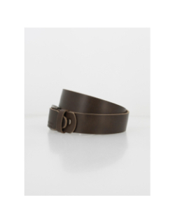 Ceinture en cuir paul castelrock marron homme - Jack & Jones