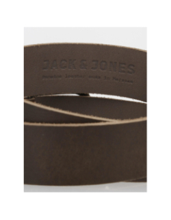 Ceinture en cuir paul castelrock marron homme - Jack & Jones