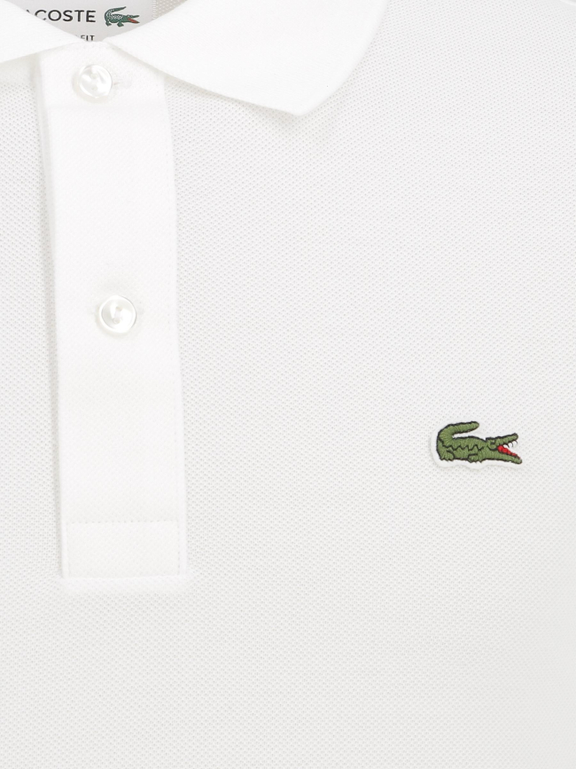 Polo basic manches courtes blanc homme - Lacoste