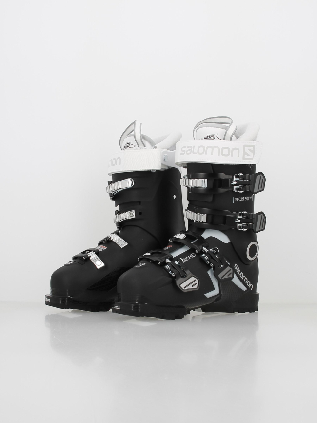 Chaussures de ski pro sport 90 noir femme - Salomon