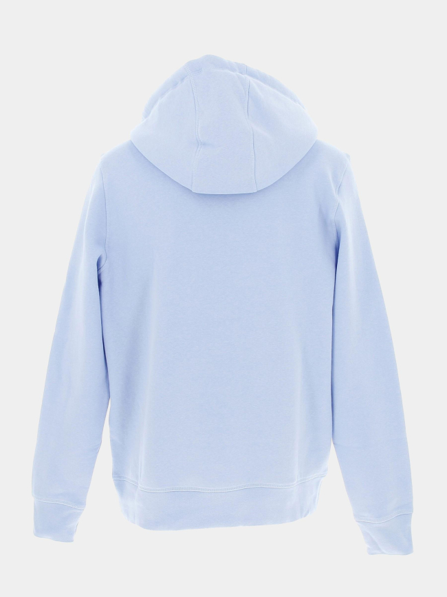 Sweat à capuche logo bleu clair homme - Tommy Hilfiger