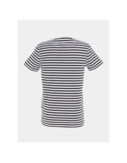 T-shirt marinière stretch bleu marine homme - Tommy Hilfiger