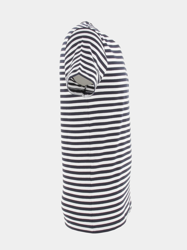 T-shirt marinière stretch bleu marine homme - Tommy Hilfiger