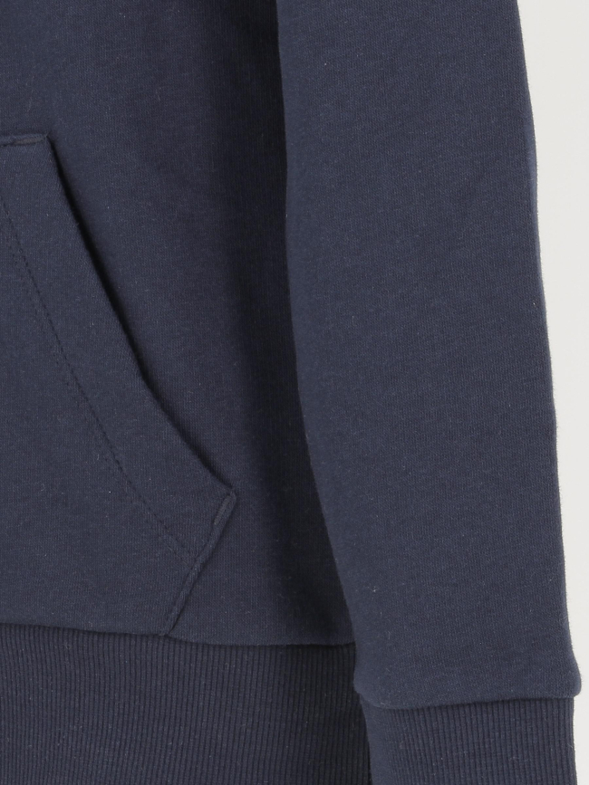 Sweat à capuche logo hood bleu garçon - Jack & Jones