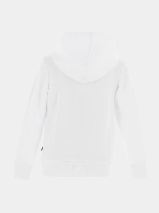 Sweat à capuche logo hood blanc garçon - Jack & Jones