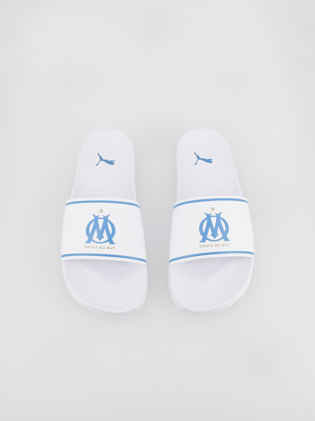 Claquettes leadcat olympique marseillais blanc homme - Puma