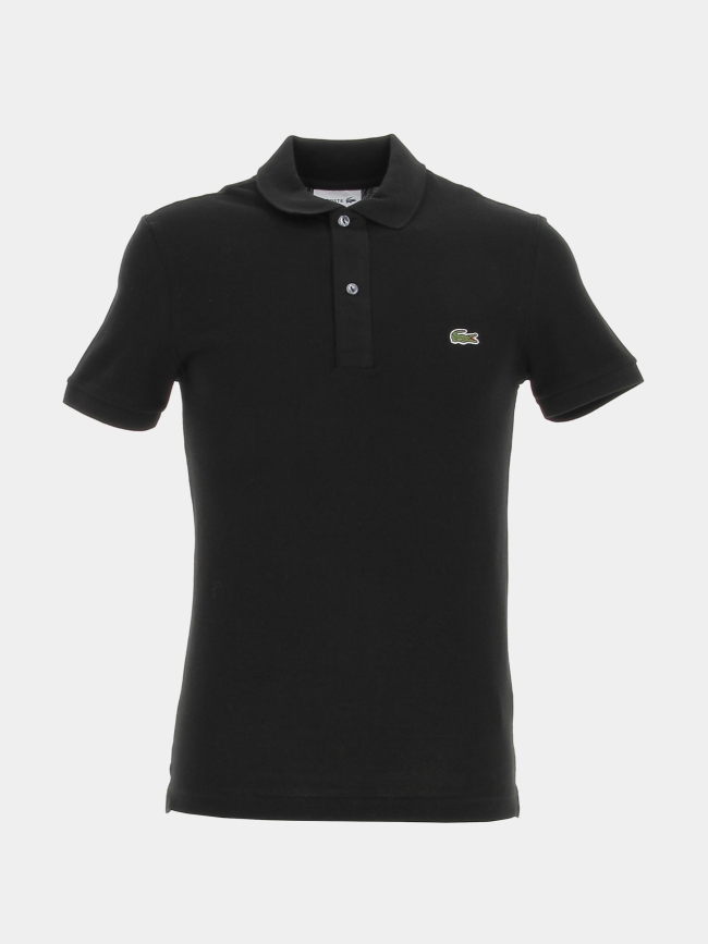 Polo basic manches courtes noir homme - Lacoste