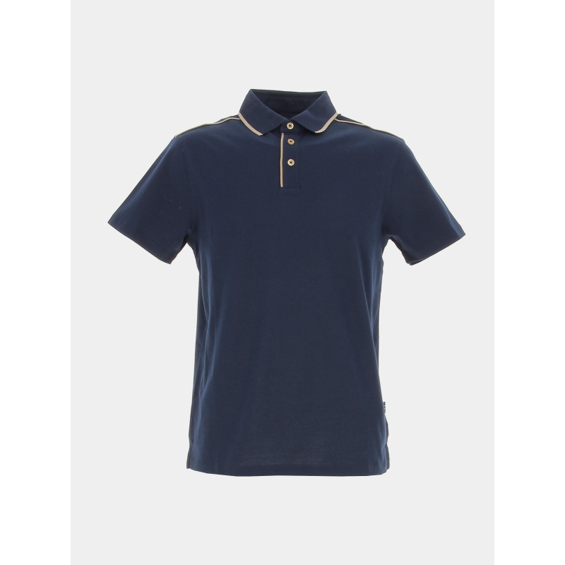 Polo guillaume bleu marine homme - Izac