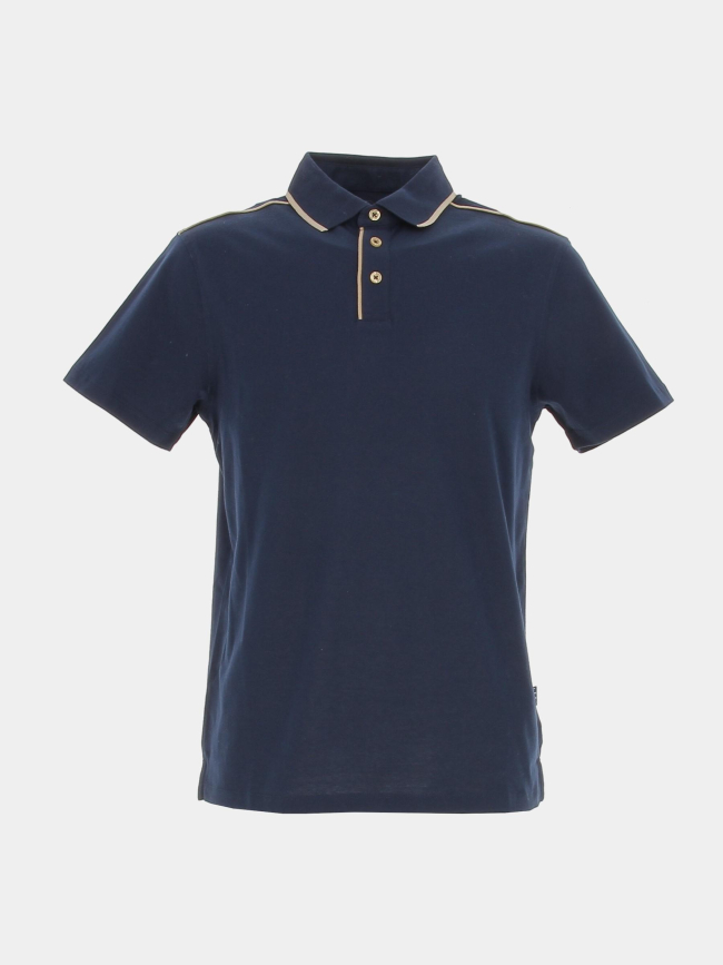 Polo guillaume bleu marine homme - Izac