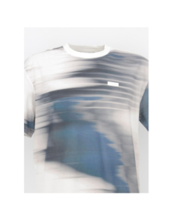 T-shirt glitch confort multicolore homme - Calvin Klein