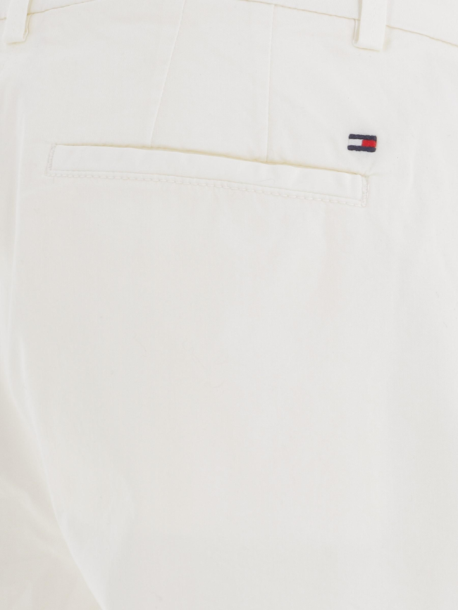 Short chino co blend écru femme - Tommy Hilfiger