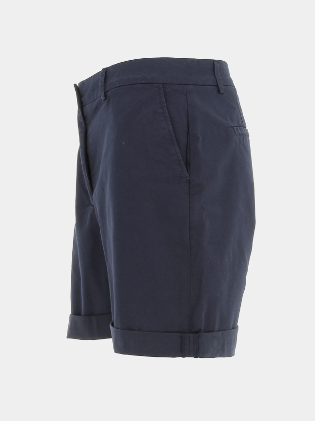 Short chino co blend bleu marine femme - Tommy Hilfiger