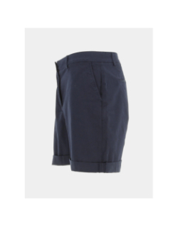 Short chino co blend bleu marine femme - Tommy Hilfiger