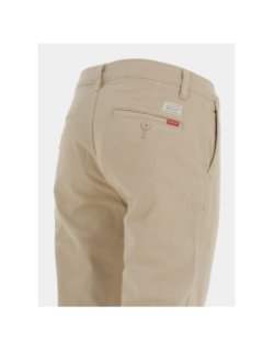 Pantalon chino slim fuselé marron homme - Levi's