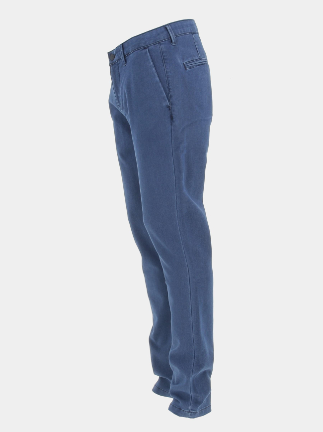 Pantalon chino perrebi bleu homme - Izac