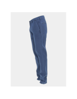 Pantalon chino perrebi bleu homme - Izac