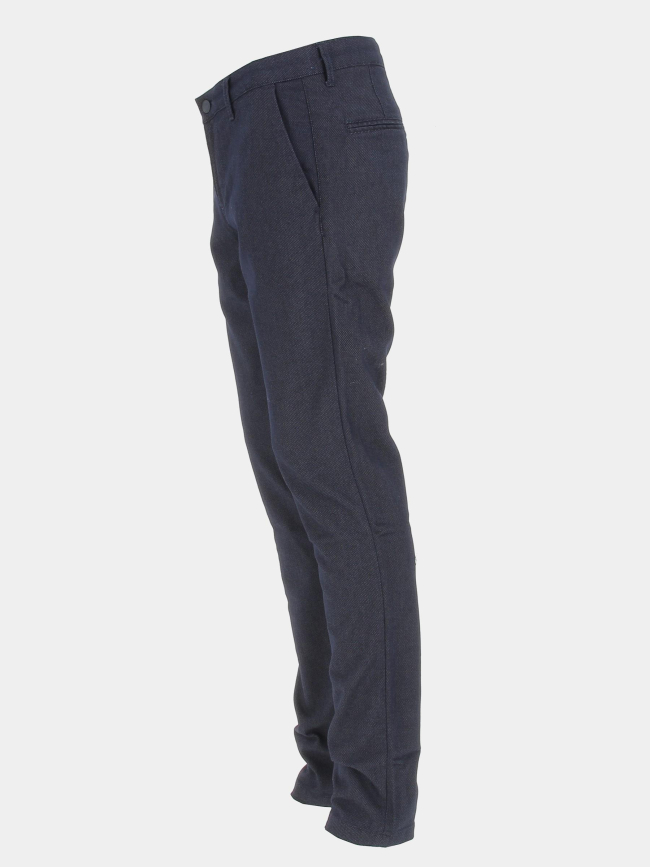 Pantalon chino perrebi bleu marine homme - Izac