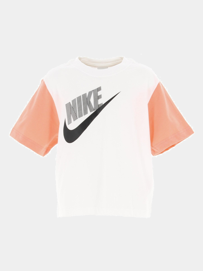 T-shirt nsw essential boxy blanc fille - Nike