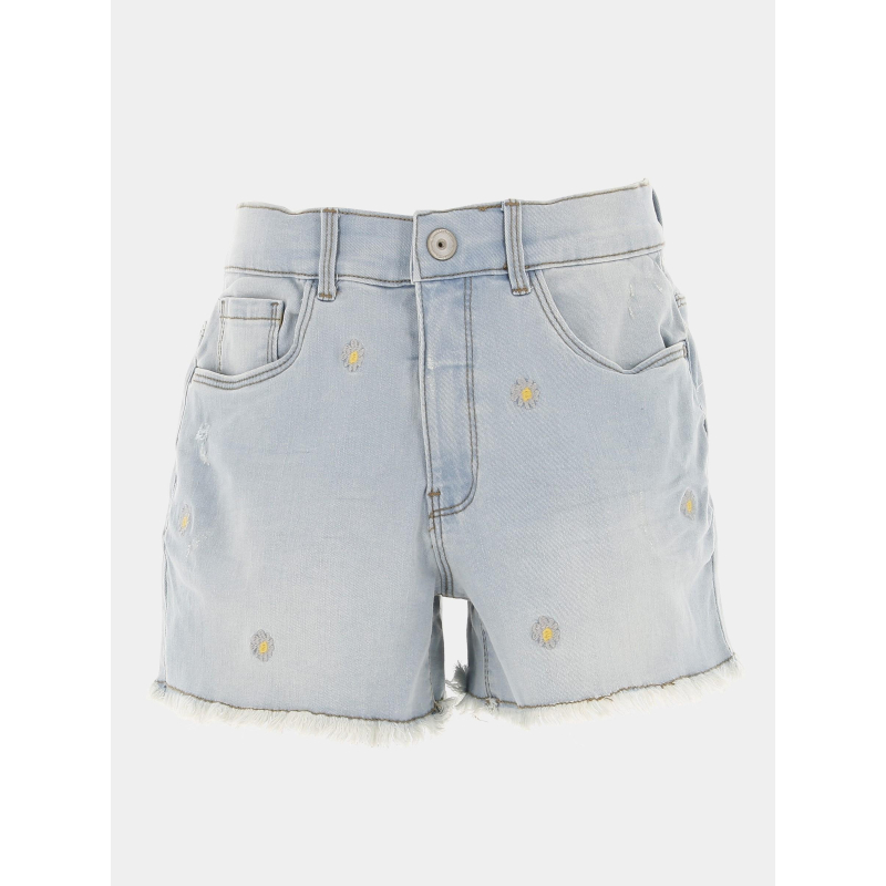 Short mom taille ajustable becky matasis bleu fille - Name it