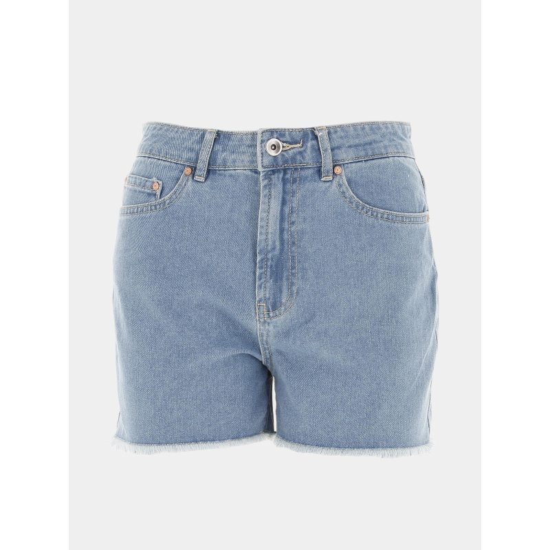 Short denim josefine life bleu femme - Only