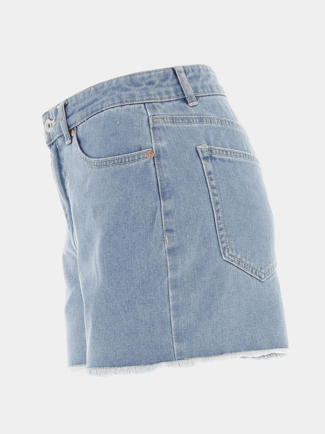 Short denim josefine life bleu femme - Only