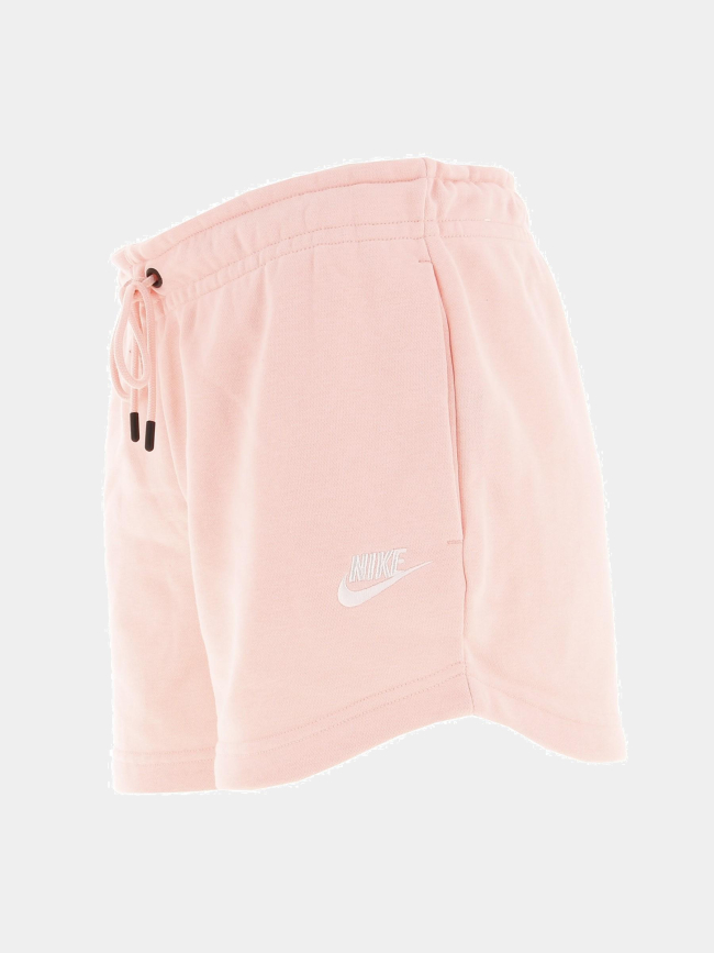 Short molleton essentiel rose femme - Nike