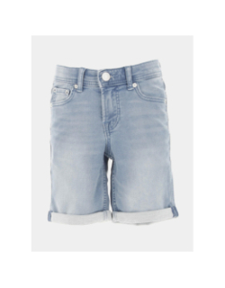 Short en jean original denim bleu garçon - Jack & Jones