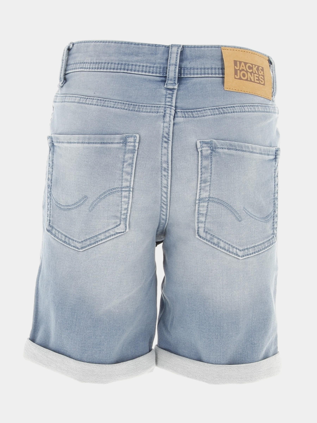 Short en jean original denim bleu garçon - Jack & Jones