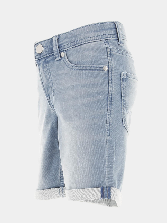 Short en jean original denim bleu garçon - Jack & Jones