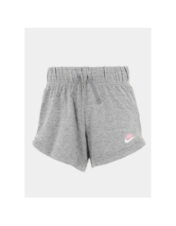 Short de sport nsw jersey gris fille - Nike