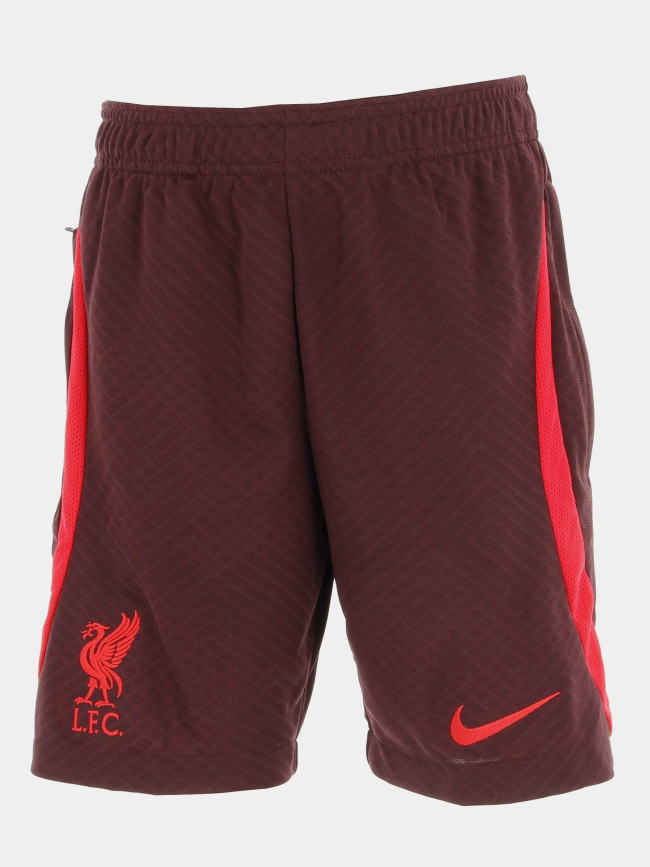 Short de football liverpool bordeaux garçon - Nike