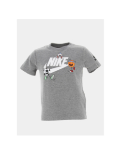 T-shirt émojis gris garçon - Nike