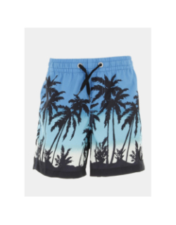 Short de bain palmiers bleu garçon - Quiksilver