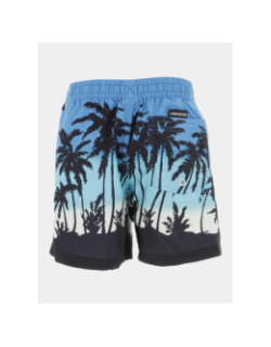 Short de bain palmiers bleu garçon - Quiksilver