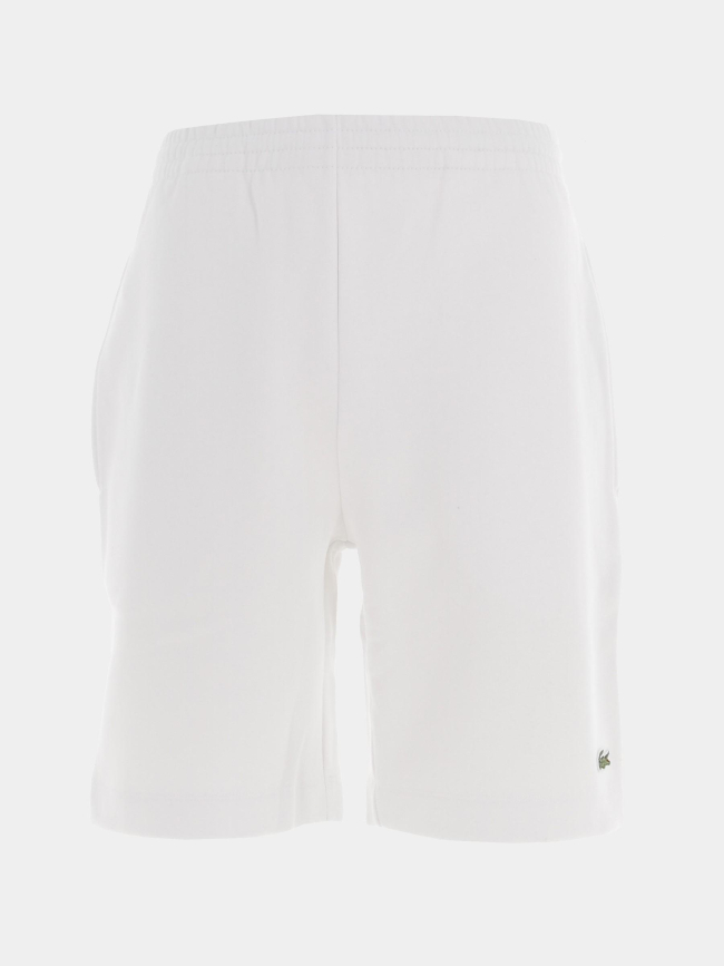 Short core solid blanc homme - Lacoste